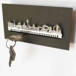 Liverpool Skyline Key Rack - Iconic Landmark Silhouette, Gift - thumbnail 1