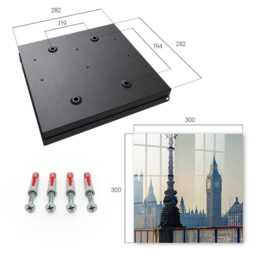 Urban Charm Wall Mounted Key Cabinet, Beige Industrial Box, Photographic Cities, For Lovers Of The Landscape - thumbnail 4