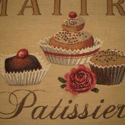 Confectionary Maitre Patissier Tapestry Cushion Cover Sham - thumbnail 2