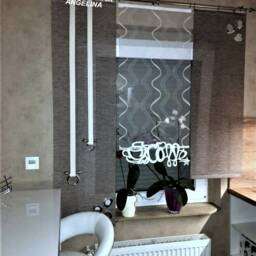 Coffee Modern Sliding Curtains - thumbnail 2