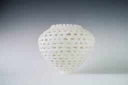 Handmade Ceramic Decorative Vase, Porcelain, Matt Finish, Contemporary Home Decor - thumbnail 1