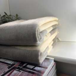 Hand-Loomed Yak Wool Blend Throw Himalayan Travel Blanket Yoga/Camping Warp Home Accessories Gift Fairly Traded From Nepal L27 - thumbnail 2