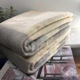 Hand-Loomed Yak Wool Blend Throw Himalayan Travel Blanket Yoga/Camping Warp Home Accessories Gift Fairly Traded From Nepal L27 - thumbnail 1