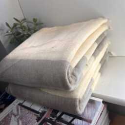Hand-Loomed Yak Wool Blend Throw Himalayan Travel Blanket Yoga/Camping Warp Home Accessories Gift Fairly Traded From Nepal L27 - thumbnail 3
