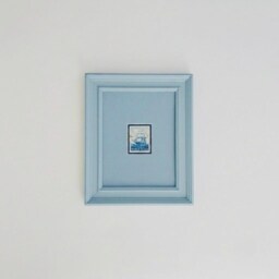 Monochromatic Hand-Painted Vintage Style Picture Frame Custom Sizes 2x3 3x5 4x6 5x7 - thumbnail 2