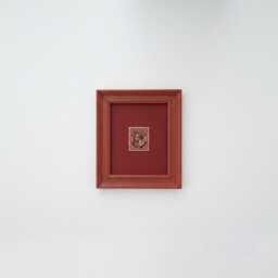 Monochromatic Hand-Painted Vintage Style Picture Frame Custom Sizes 2x3 3x5 4x6 5x7