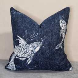 Ralph Lauren Pebble Cove Fabric Cushion Cover 50x50 cm - thumbnail 1