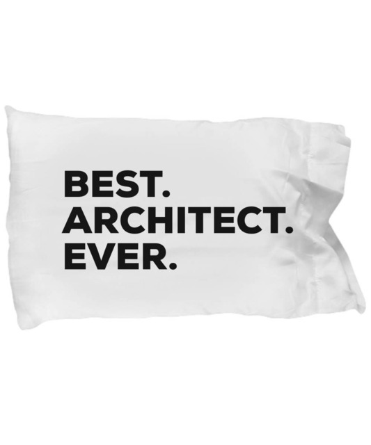 Architect Pillow Case , Gifts For , Best Ever, Pillowcase