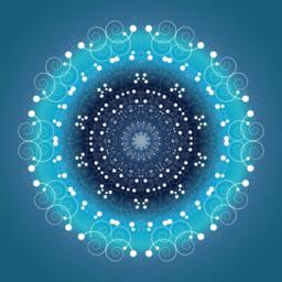 Mandala Duvet Cover, Blue Cover, Mandala Bedding, Bohemian Bedding, Turquoise Duvet, Bedroom Decor, Gift For Her - thumbnail 3