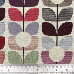 Draught Excluder 50-135cm Bloom Tapestry Handmade Wind Draft Stopper Floral Flowers Leaf - thumbnail 3