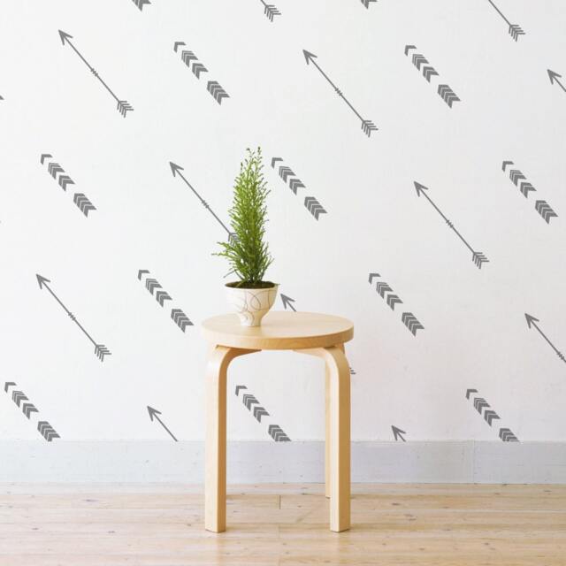 Tribal Arrow - Set Of 32 Wall Sticker Decal - Pattern, Art, Girls Room, Boys Nursery Decal, Decals, Kids Room Patterns - image 1