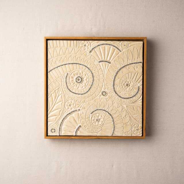 Ceramic Wall Art, Handmade - Empire A - image 1