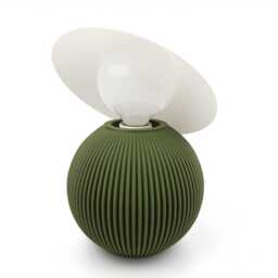 Eco-Friendly Art Deco Lamp - Set Of Two Lamps For Weddings - thumbnail 2