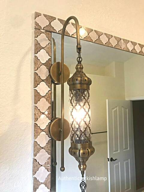 Bathroom Sconce, Bathroom Light, Wall Lamp, Wall Sconce, Morocco Light, Morocco Lighting, Turkish Light, Morocco Lamp, Turkey Sconce - image 1