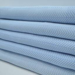 "Baby Blue Blanket, 200cmx225cm, Turkish Pestemal, Throw, Cover, Beach Towel, 79""x89" - thumbnail 3