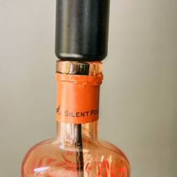 Citrus Silent Pool Gin Bottle Desk Lamp - Orange Bottle, One-Of-A-Kind Gift, Wedding Table Centrepiece, Recycled Upcycled Quirky Gift - thumbnail 2