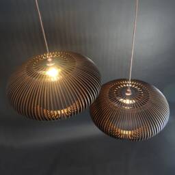 Wood Rustic Pendant Light Chandelier Lamp Shade For Dining Table - Gula L66 - thumbnail 2