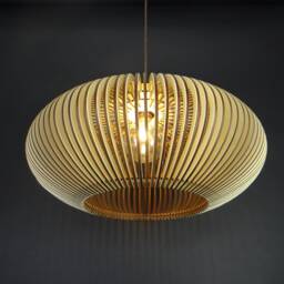 Wood Rustic Pendant Light Chandelier Lamp Shade For Dining Table - Gula L66 - thumbnail 1