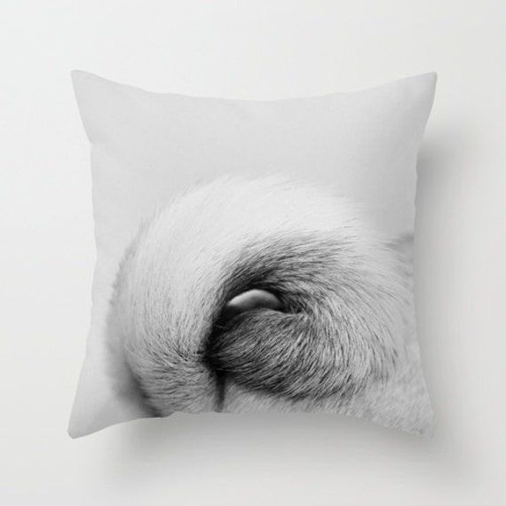 Dog Tail Pug Pillow - Gifts Cute Dog Photo Pillow Photo - image 1