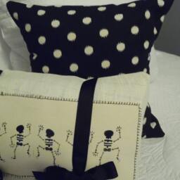 Pillow Covers.black.cream.cream Dots.cream.october Decor.fall Decor.home Decor Covers.teen Room.unisex.accent Pillow.toss - thumbnail 4