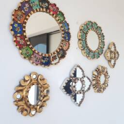 "Peruvian Mirrors ""New Rainbow Collection" - thumbnail 2