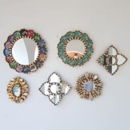 "Peruvian Mirrors ""New Rainbow Collection"