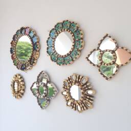"Peruvian Mirrors ""New Rainbow Collection" - thumbnail 3