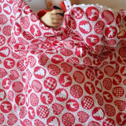 Christmas Baby Blanket, Newborn Swaddle Minky Couverture D'emmaillotage, Limited Edition Last - thumbnail 4