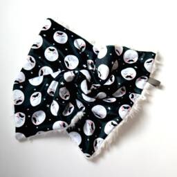 Dream Lovie. Security Blanket. Personalized Lovey. Faux Fur Mr Moons. Mini Baby Minky Shower Gift - thumbnail 4