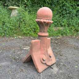 Daisy Ball Roof Finial 70 Degree Angled Ridge Tile - thumbnail 2
