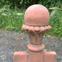 Daisy Ball Roof Finial 70 Degree Angled Ridge Tile - thumbnail 3