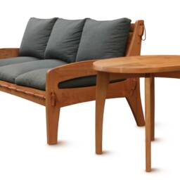 Quilpo Side Table - Handmade Solid Wood Accent Artisan Furniture From Argentina - thumbnail 2