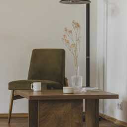 Ototo.16 Minimalist Square Plywood Coffee Table in Japandi Style, Table, Low - thumbnail 2