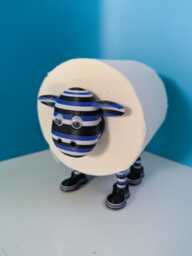 Bath Rugby Union Supersheep Spare Toilet Roll Holder