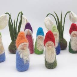 Felted Gnome, Halloween, Christmas , Imp, Seasonal Decoration - thumbnail 2