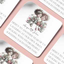 Personalised Best Friend Scented Candle, Besties Birthday Gift, Friends Christmas Funny Gifts For Her, Friendship - thumbnail 4