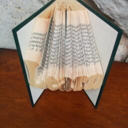 Learn - Folded Book Art Fully Customizable, Teacher Gift, Student Gift - thumbnail 3