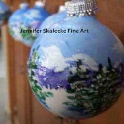 Mountain Yule Christmas Ornament - thumbnail 2