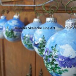 Mountain Yule Christmas Ornament - thumbnail 3