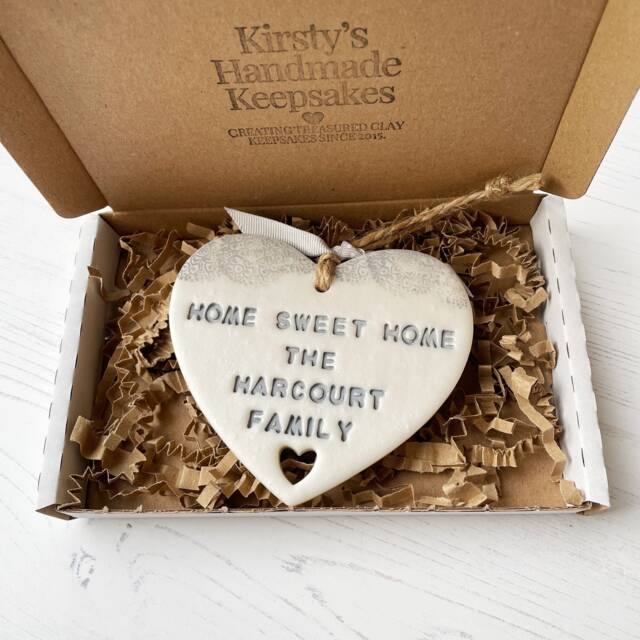 Personalised New Home Housewarming Keepsake Gift, Since, Sweet Present, Family Happy Gift - image 1
