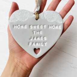 Personalised New Home Housewarming Keepsake Gift, Since, Sweet Present, Family Happy Gift - thumbnail 3