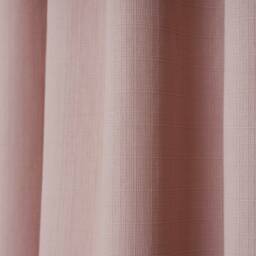Custom Size Linen Look Curtains - Extra Wide & Long Natural Drapes Soft Pink - thumbnail 2
