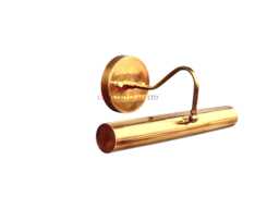 1940S Mid-Century Modern Brass Picture Light - Vintage Solid Wall Sconce Antique Art Christmas Gift Idea - thumbnail 1
