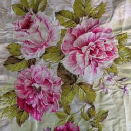 Designers Guild Fabric, Cushion Cover Gallica Rose Citrine/ Floral Embroiderery 100% Silk Pillow - thumbnail 4