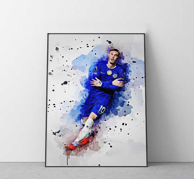 Cole Palmer Poster - Football Wall Art Print Ref #724 - image 1