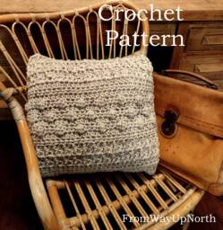 Crochet Pattern - Farmhouse Pillow - thumbnail 1