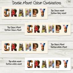Grampy Photo Frame Word Name Special Gift Father's Day 1251-Cc By Photos in A Word - thumbnail 2