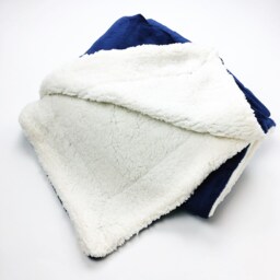 Monogrammed Blanket, Custom Fleece Sherpa Backing, Teen Birthday Gift, Graduation Bridal Shower Personalized - thumbnail 3