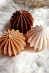 Autumn Scented Soy Wax Candle Round Decorative Candle - thumbnail 1