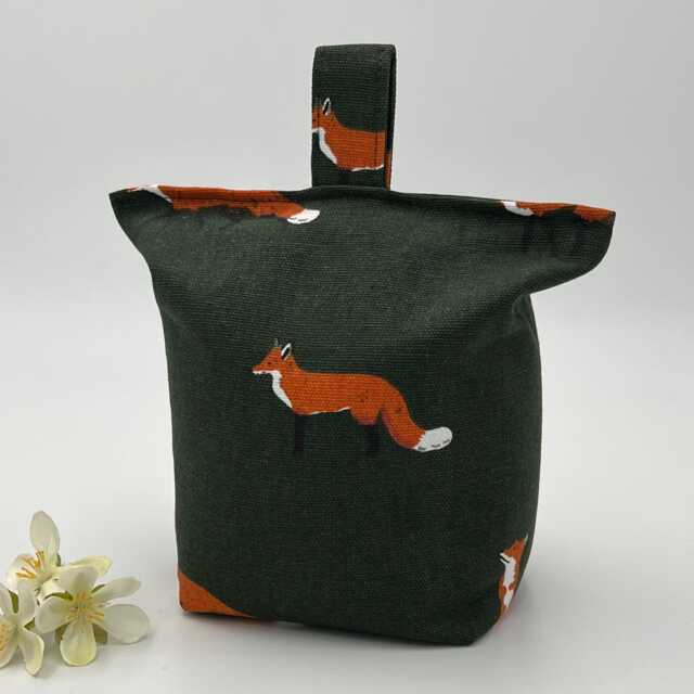 Fox Door Stop, Sophie Allport, Green Decor, Filled - image 1